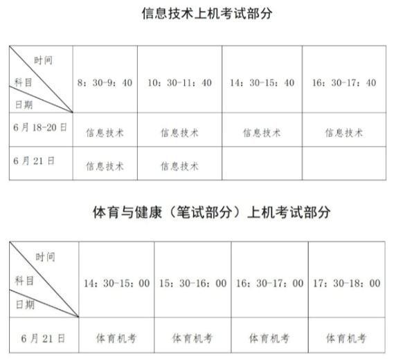 福建泉州2023年6月普通高中学业水平合格性考试时间