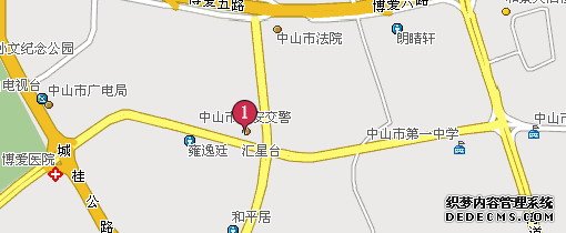 中山市公安局交通警察支队地图